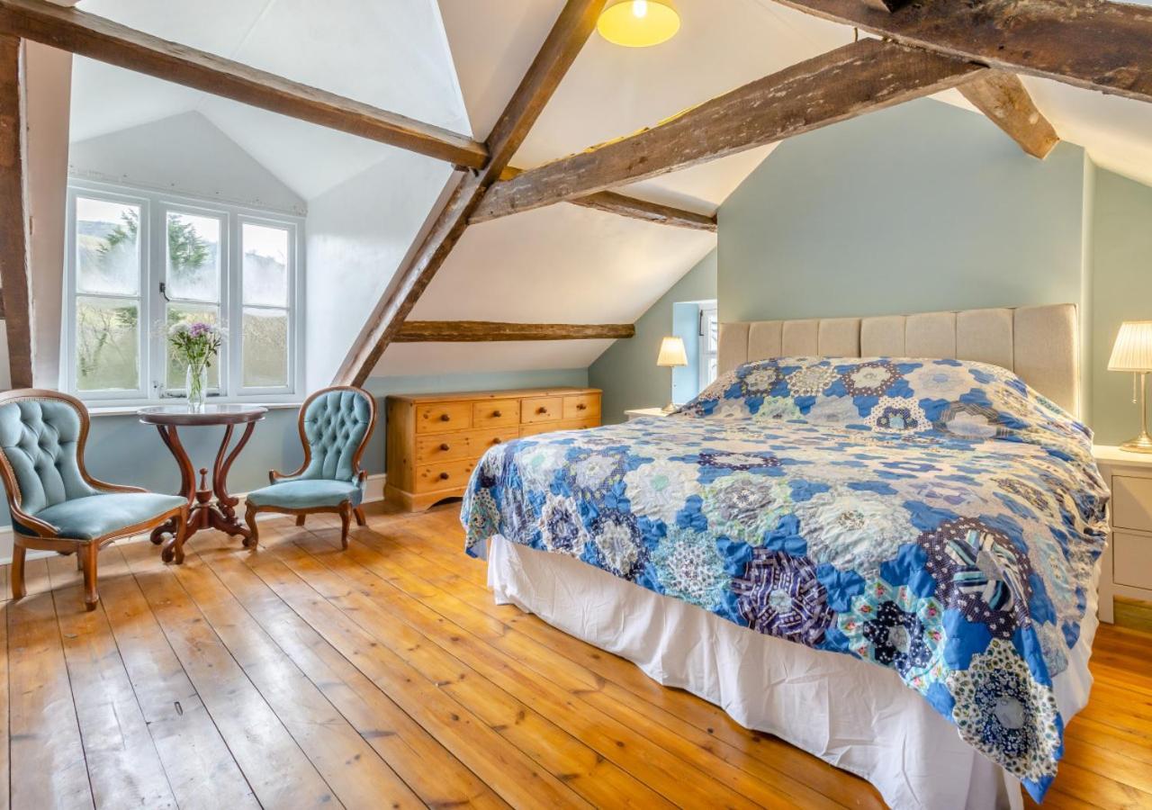 Castell Madoc Cottages Lower Chapel Buitenkant foto