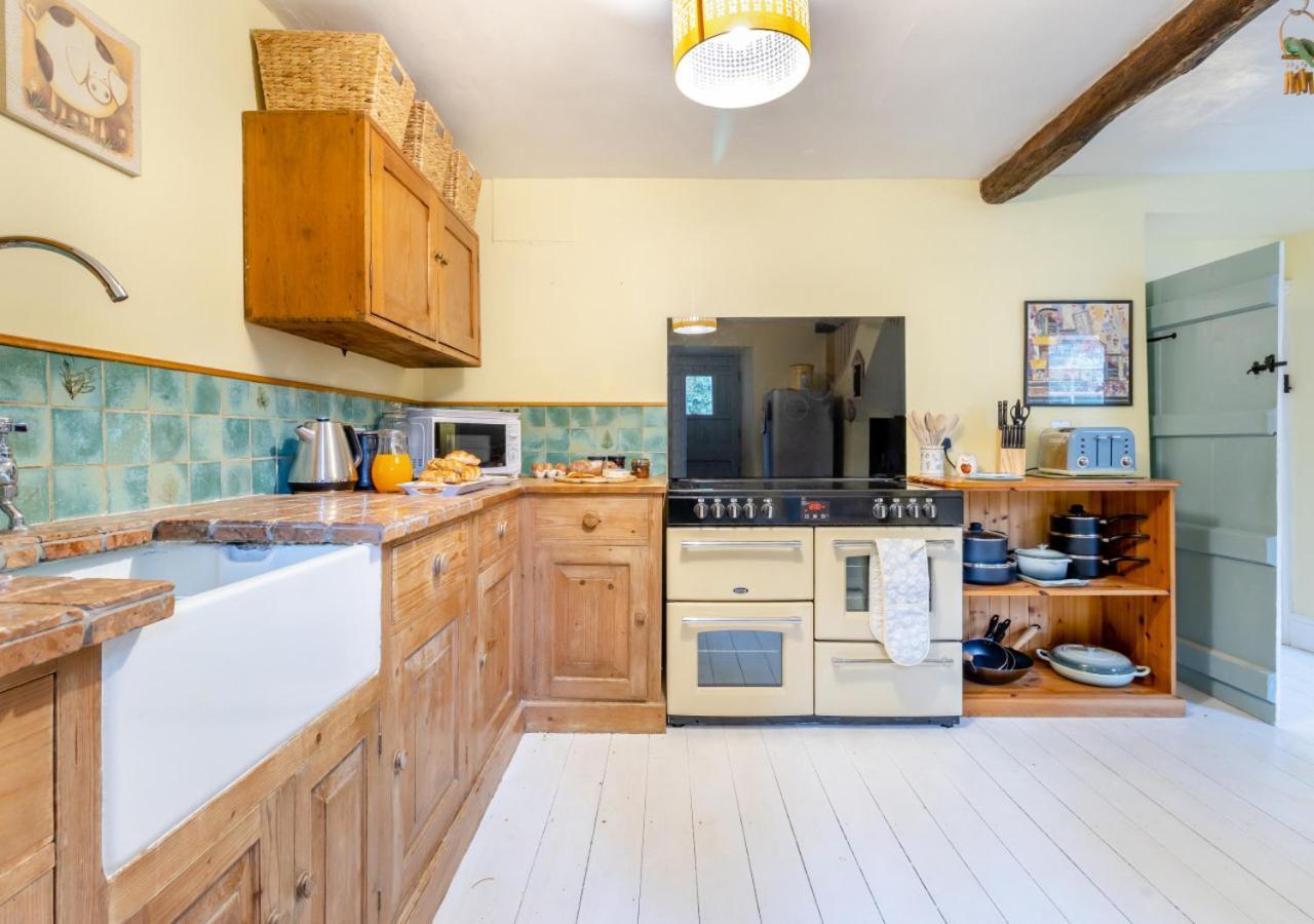 Castell Madoc Cottages Lower Chapel Buitenkant foto