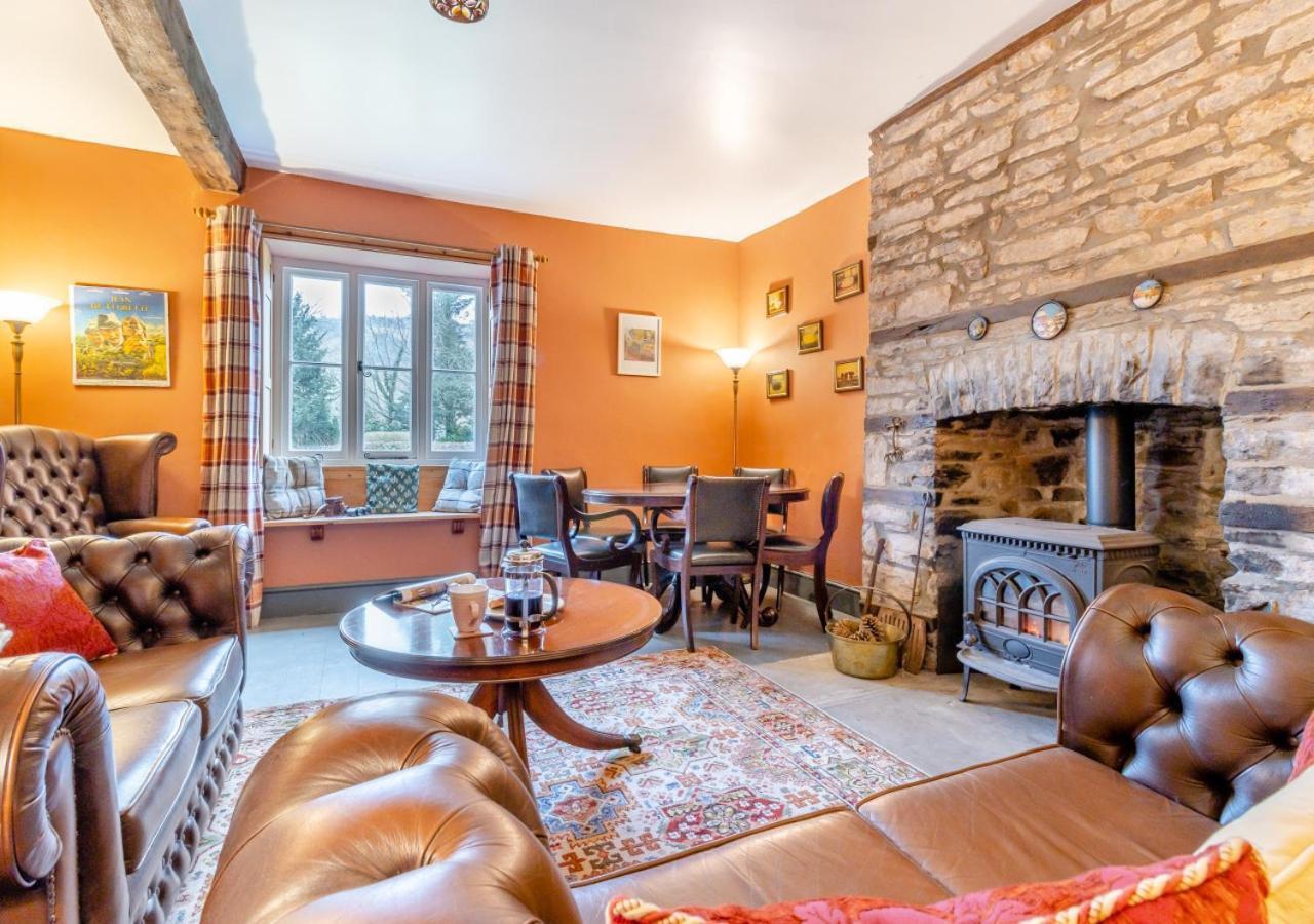 Castell Madoc Cottages Lower Chapel Buitenkant foto