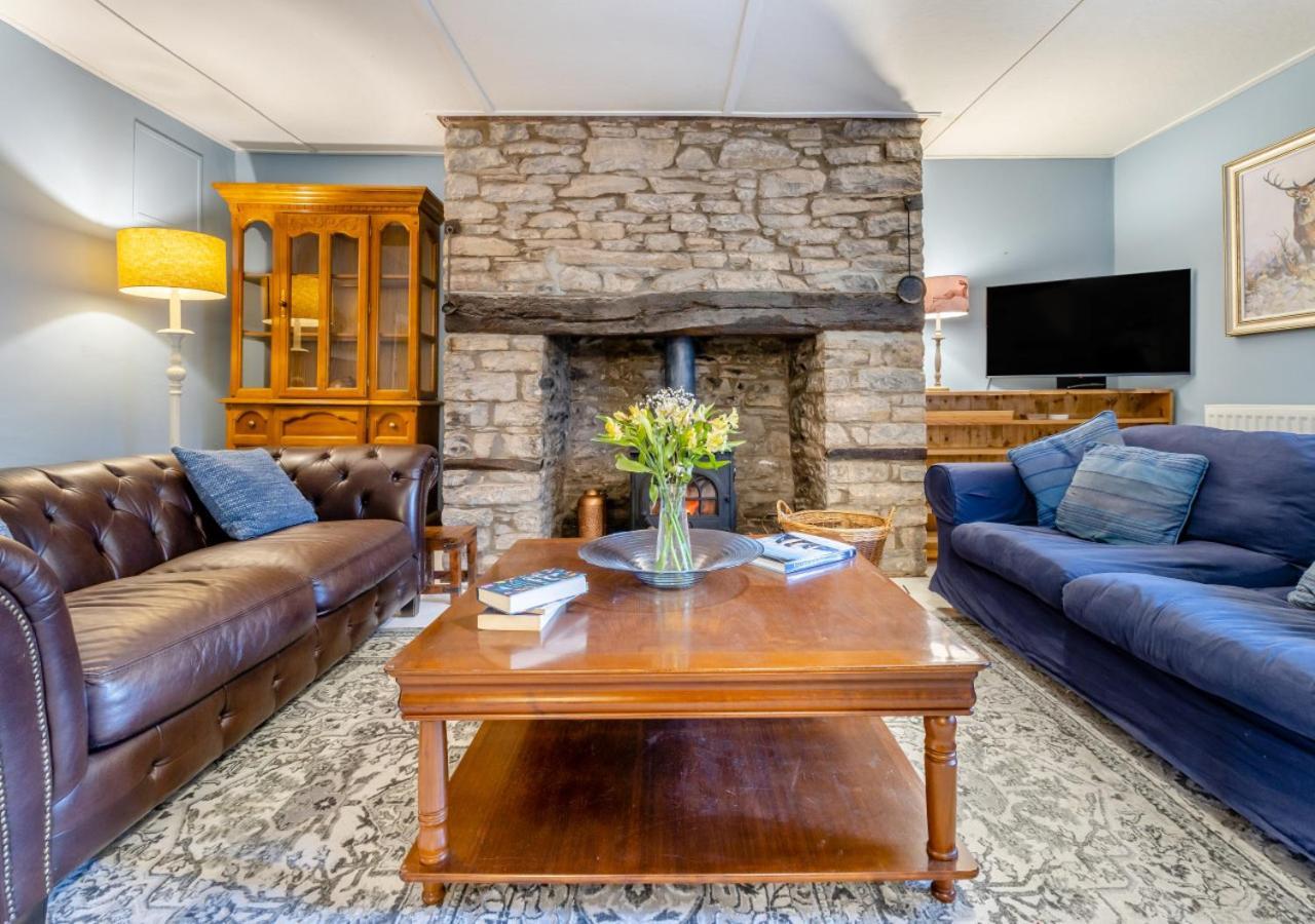 Castell Madoc Cottages Lower Chapel Buitenkant foto
